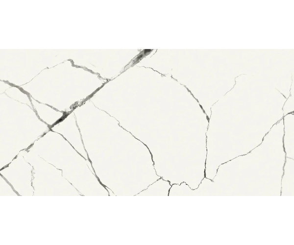 Dlažba jako mramor Settecento Reverse Artic Naturale 30x60 Rett. - bílá