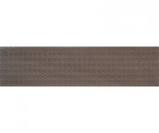 Vzorovaný dekor Tonalite Geomat Slab Texture Tufo 7,5x30 Decoro - hnědá