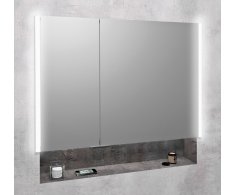 Sapho Integra Zápustná Galerka S Led Osvětlením, 85x70cm