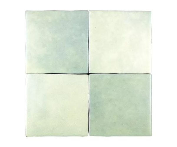 Retro obklad Cevica Zelij Mate Smoke Green 10x10 Matt. - zelená
