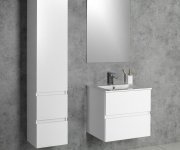 Aqualine Paneda Skříňka Vysoká 35x165x31cm, Levá/pravá, Bílá
