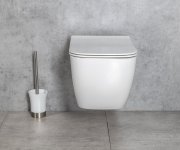 Isvea Vea Závěsná Wc Mísa Rimless, 34,5x52cm, Bílá