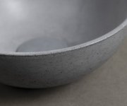 Sapho Minor Betonové Umývátko Na Desku, ø 26cm, šedá Mat
