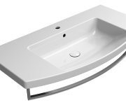 Gsi Norm čelní Držák Ručníků 100cm, Pro Umyvadlo 8643111, Chrom