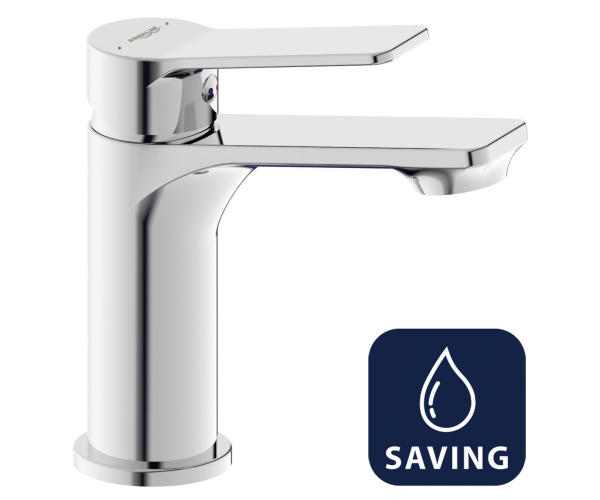 Aqualine Sintra Stojánková Umyvadlová Baterie, úsporný Perlátor 3,8 L/min, Chrom