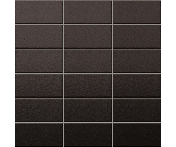 Mozaika Appiani Anthologhia Tulipano Nero 30x30 (5x10) - černá
