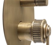 Sapho Versi Podomítková Sprchová Baterie, 2 Výstupy, Bronz