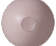 Sapho Minor Betonové Umývátko Na Desku, ø 26cm, Růžová Mat