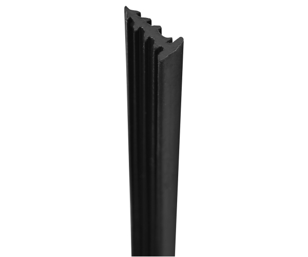 Gelco Zamačkávací Těsnění 2000mm, černá