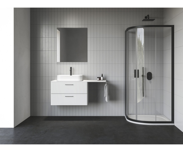 Sprchový kout Blix II NBLCP4 - NBLCP4 80x80, černá+transparent