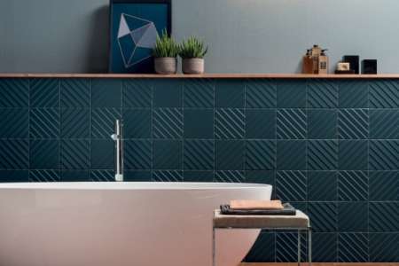3D koupelny Marca Corona 4D Deep Blue Diagonal
