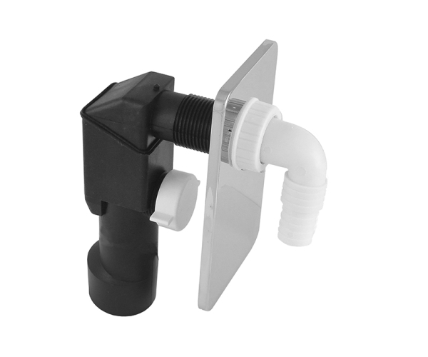 Klum Sifon Pračkový Podomítkový O 40/50 Mm, Chromovaný Plast