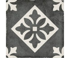 Equipe Art Nouveau Pádua Black 20x20
