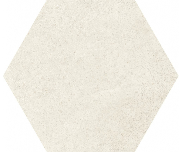 Dlažba jako beton Equipe Hexatile Cement White 17,5x20 - bílá