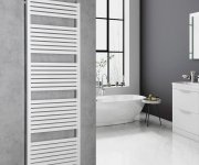 Aqualine Tondi Otopné Těleso Rovné 600x1690 Mm, Středové Připojení, Bílá