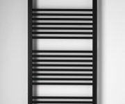 Aqualine Direct Otopné Těleso S Bočním Připojením 600x1320mm, černá Mat