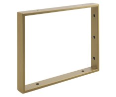 Sapho Podpěrná Konzole 350x280x40mm, Lakovaná Ocel, Zlato Mat, 1 Ks
