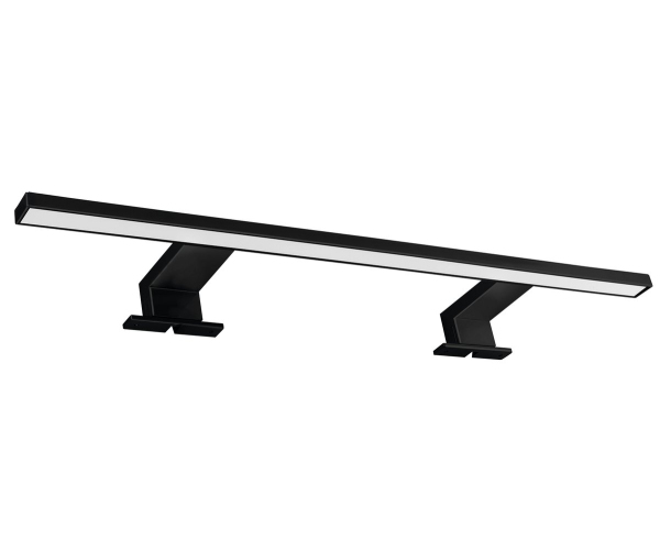 Aqualine Serapa Led Svítidlo, 9w, 230v, 600x40x100mm, Ip44, Hliník, černá Mat