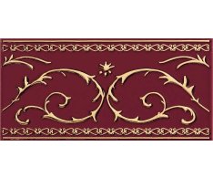 Petracers Grand Elegance Gold Narciso-B oro su Bordeaux 10x20