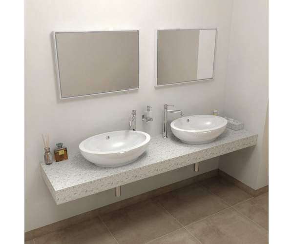 Sapho Tailor Rockstone Deska 200x50 Cm, Provedení Límce L