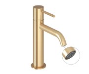Umyvadlová stojánková baterie Espirit ES 012.00 - ES 012.60GLB Umyvadlová stojánková baterie 190 mm bez výpusti, zlato kartáčované X070597