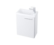Dvířka ke skříňce pod umývátko Chrome 40 - SD Chrome II dvířka 40 L, bílá X000000540