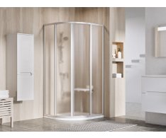 Sprchový kout Supernova SKCP4 - SKCP4 90x90, 195 satin+grape