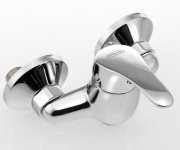 Aqualine 35 Nástěnná Baterie 3/4", Rozteč 100mm, Bez Ramínka, Chrom