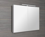 Sapho Greta Galerka S Led Osvětlením, 101x70x14cm, Bílá Mat