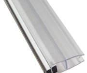Gelco Set Magnetických Těsnění Pro Sklo 8mm A 3m Pro Nalepení , 2000mm (2ks)