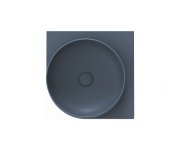 Umyvadlo Yard 45 C bez otvoru - Umyvadlo Yard 45 C, bez otvoru pro baterii, bez přepadu, Deepsea Blue XJX07045000
