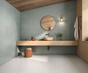 Vzorovaný obklad Navarti Iris Icon Acqua 30x90 Matt. Rett. RLV - šedá