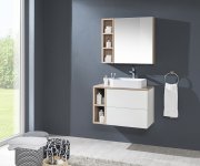 Mereo Koupelnová Galerka 60 Cm, Zrcadlová Skříňka, Dub Kronberg