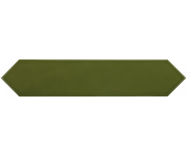 Retro obklad Equipe Arrow Green Kelp 5x25  - zelená