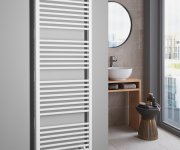 Aqualine Direct Otopné Těleso Se Středovým Připojením, 600x1680mm, 1013 W, Bílá