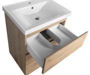 Aqualine Altair Umyvadlová Skříňka 57x72,5x45cm, Dub Emporio