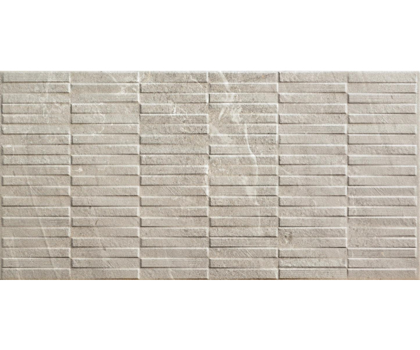 Dekor jako kámen Coem Blendstone Grey Pieces 30x60 Nat. Rett. - šedá