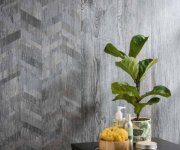 Retro dlažba Elios Stage Decori Chevron Mid Blu 21x120,5 - modrá (skladem)
