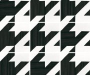 Vzorovaná dlažba Equipe Caprice Deco Tweed B&W 20x20
