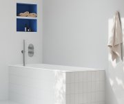 Termostatická podomítková baterie Espirit ES 063.00, s přepínačem, pro R-box - ES 063.00CR.O2.RB07C Termostatická podomítková baterie 2-cestná bez tělesa, chrom X070206
