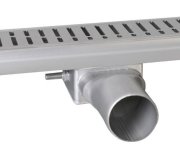 Gelco Manus Onda Nerezový Podlahový žlab S Roštem, L-950, Dn50