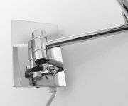 Sapho Kosmetické Zrcátko Závěsné Led, 160x240mm, Chrom