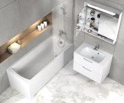 Umyvadlo Classic II - Umyvadlo Classic II 70, s otvorem pro baterii, s přepadem XJX01170000