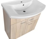 Aqualine Zoja Umyvadlová Skříňka 71,5x74x34cm, Dub Platin