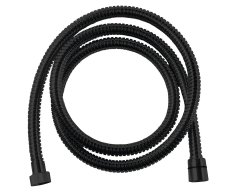 Sapho Powerflex Kovová Sprchová Hadice, 150cm, černá Mat