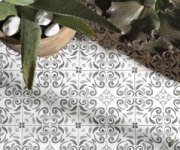 Retro dlažba Tonalite Aquarel Decoro Vega Grigio 15x15