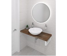 Sapho Avice Deska Pod Umyvadlo 120x36cm, Tl.5cm, Old Wood
