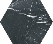 Dlažba jako kámen Codicer Classic Hex Marguina 22x25 - černá