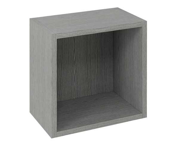 Sapho Espace Otevřená Policová Skříňka 35x35x22cm, Dub Stříbrný