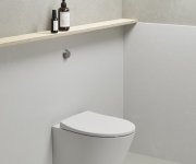 Gsi Modo Wc Sedátko, Soft Close, Quick Release, Bílá Mat/chrom